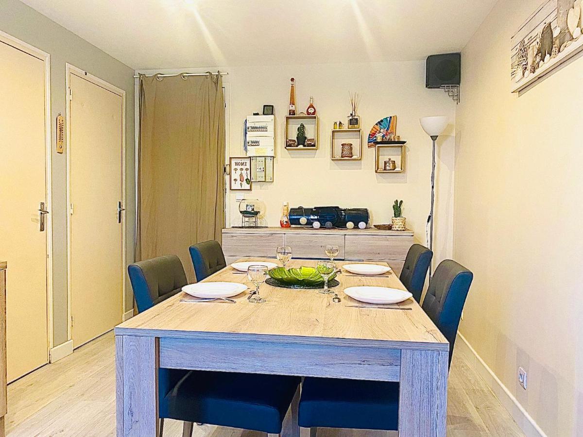 Appartement Proche Mer Avec Piscine Et Parking 플뢰리 외부 사진